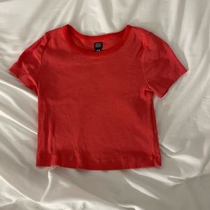 Cropped red tee from Urban Outfitters, never been worn